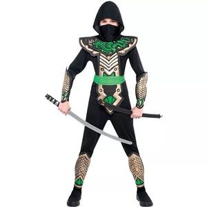 Green Ninjago Ninja Dragon Slayer Costume